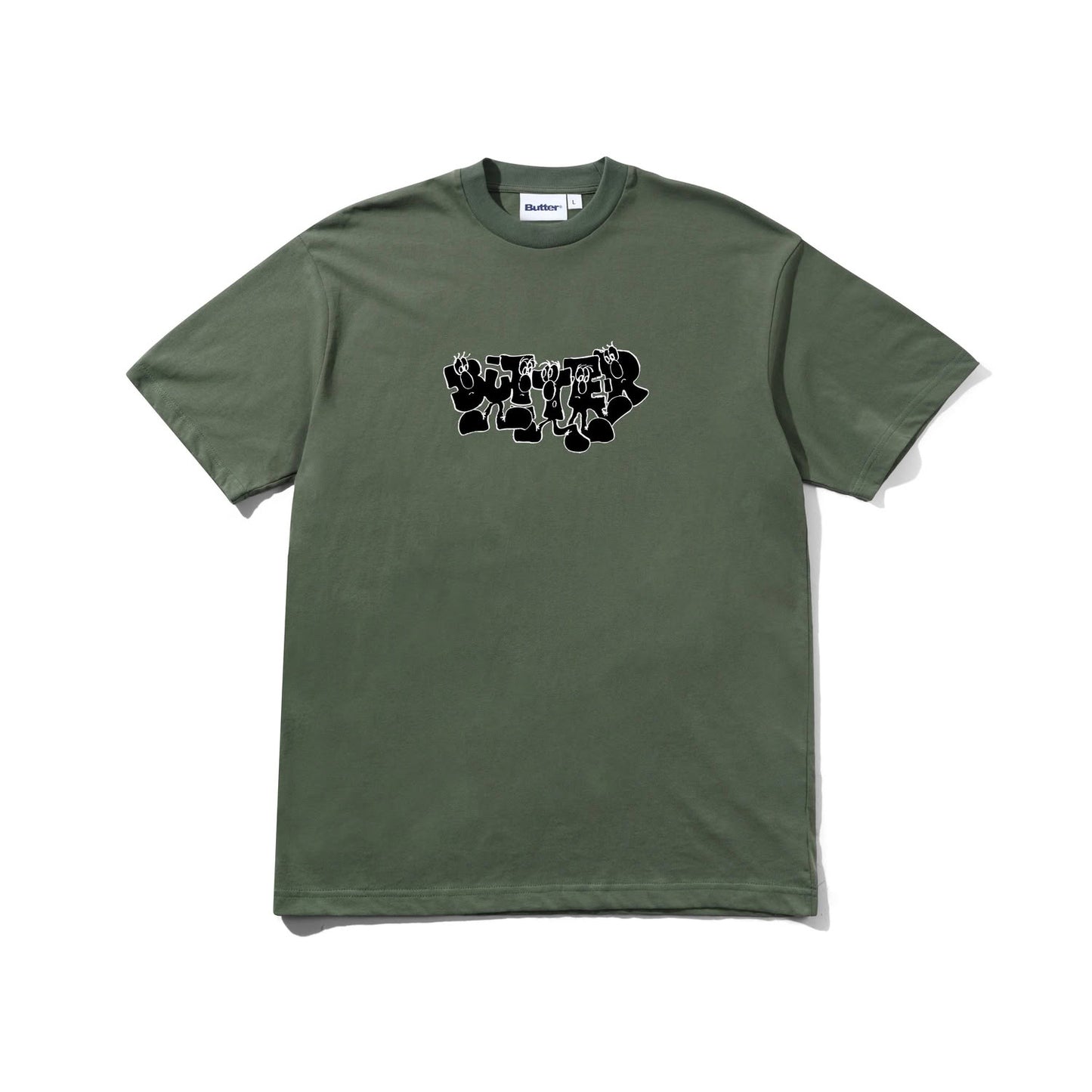 Butter Goods Character T-Shirt Army