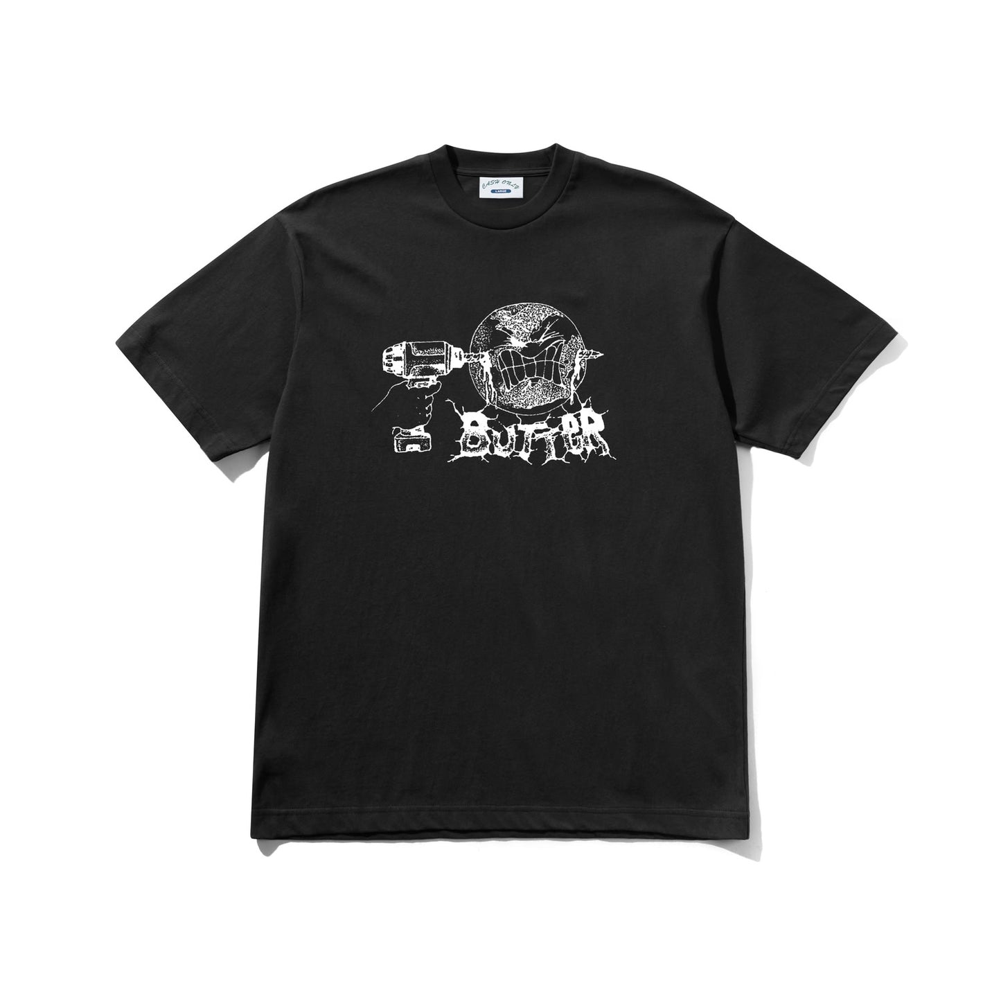 Butter Goods Drill T-Shirt Black