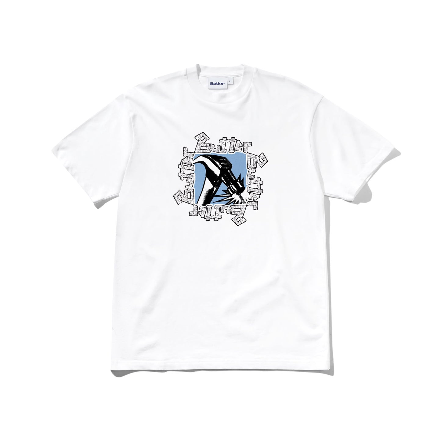 Butter Goods Hammer T-Shirt White