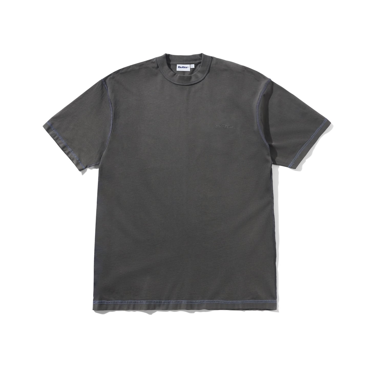 Butter Goods Inside Out T-Shirt Washed Black
