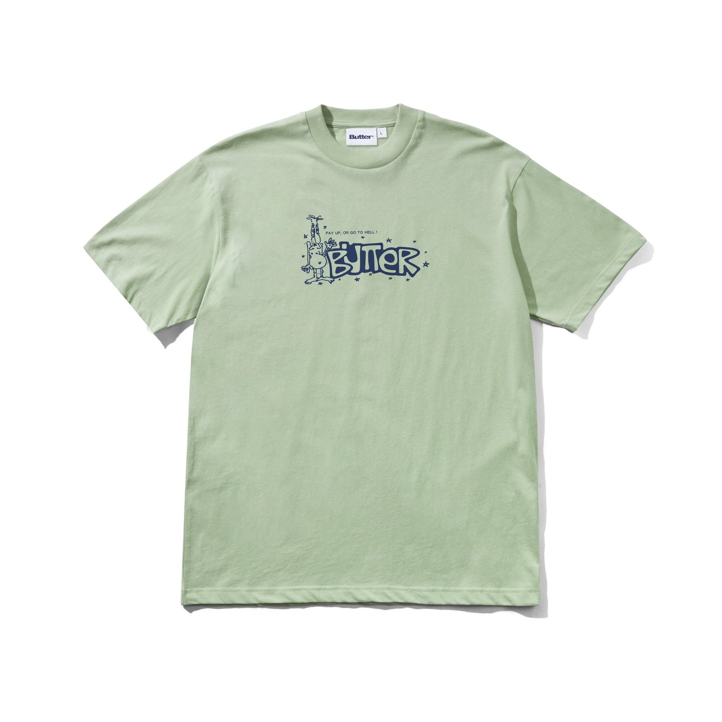 Butter Goods Pay Up T-Shirt Matcha