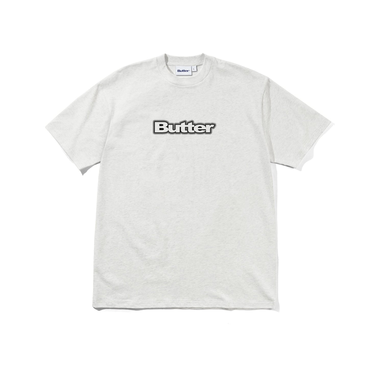 Butter Goods Radiant Logo T-Shirt Ash