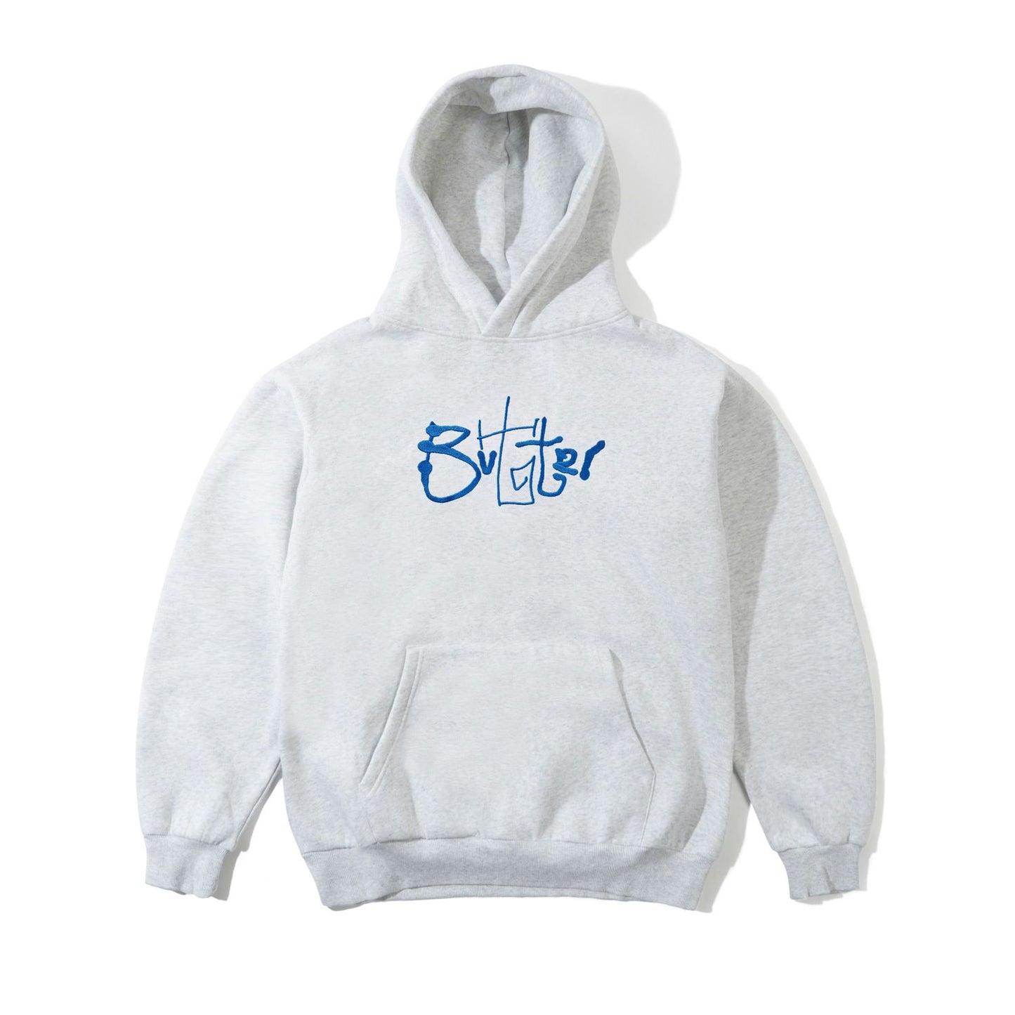 Butter Goods Scribble Pullover Hood Ash