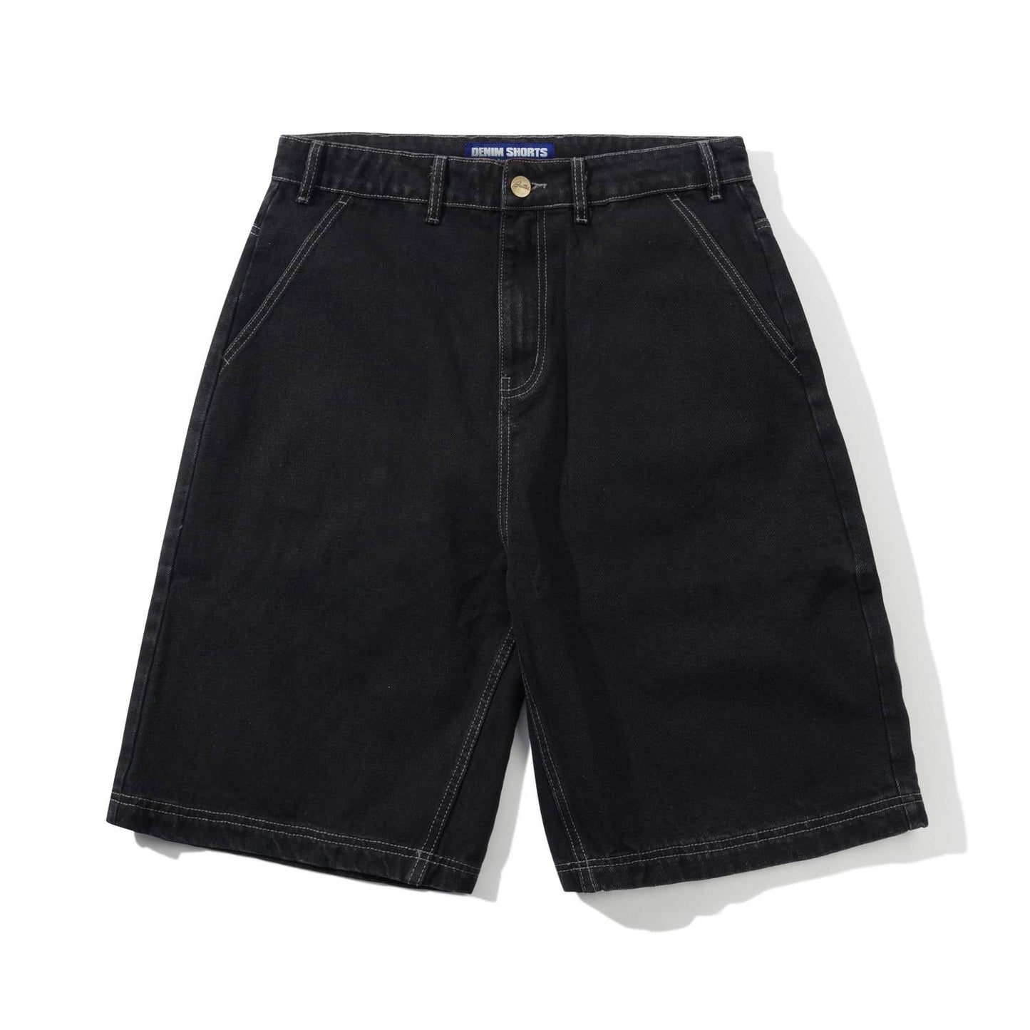 Butter Goods Scribble Denim Shorts Washed Black