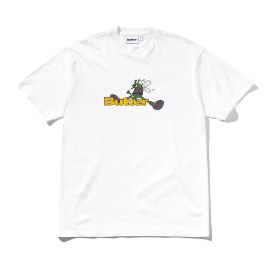 Butter Goods Skeeter Logo T-Shirt White