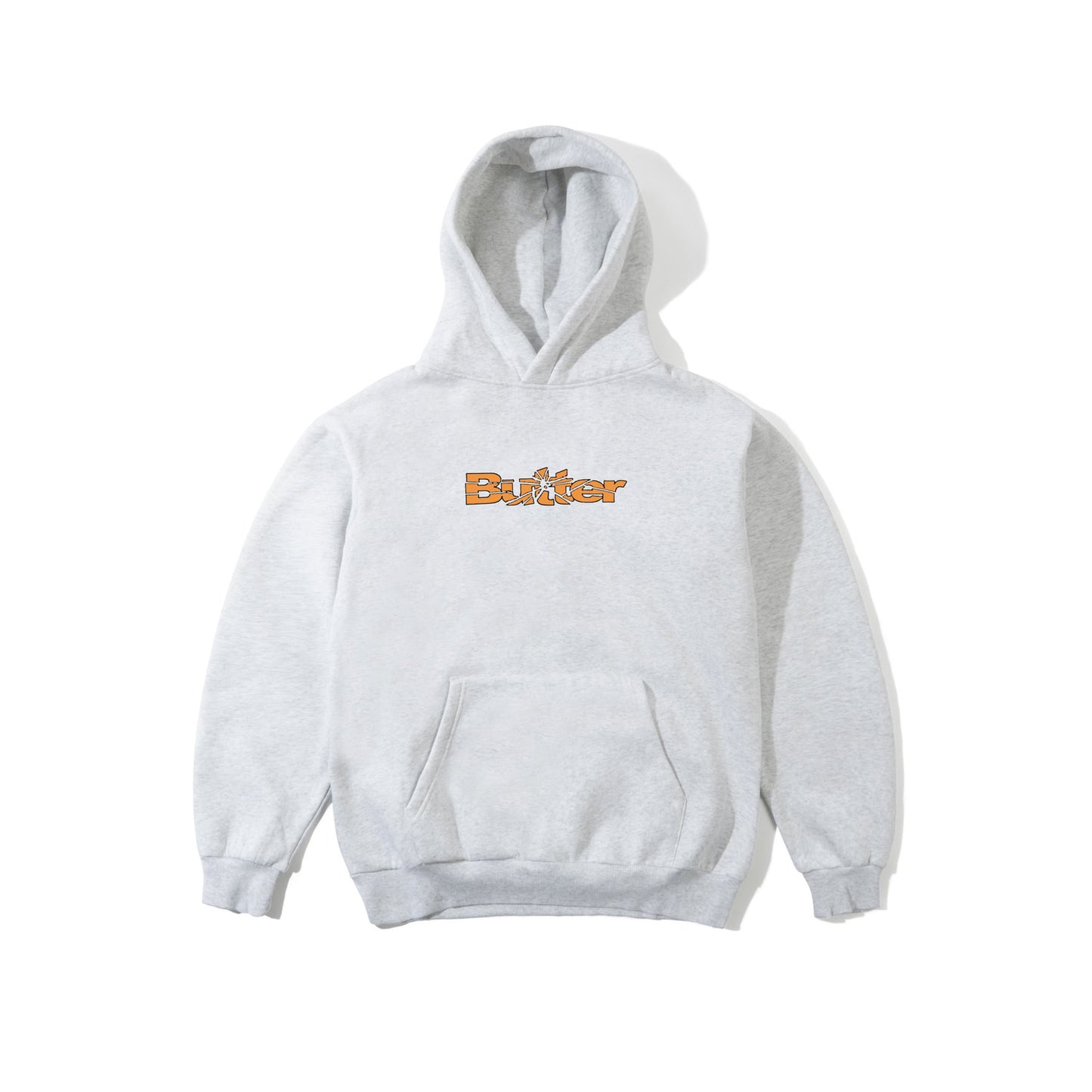 Butter Goods Smashed Logo Pullover Hoodie Ash