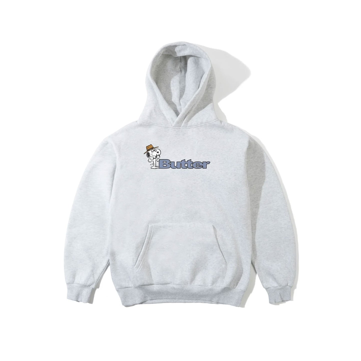 Butter Goods Spike Logo Pullover Hood Ash