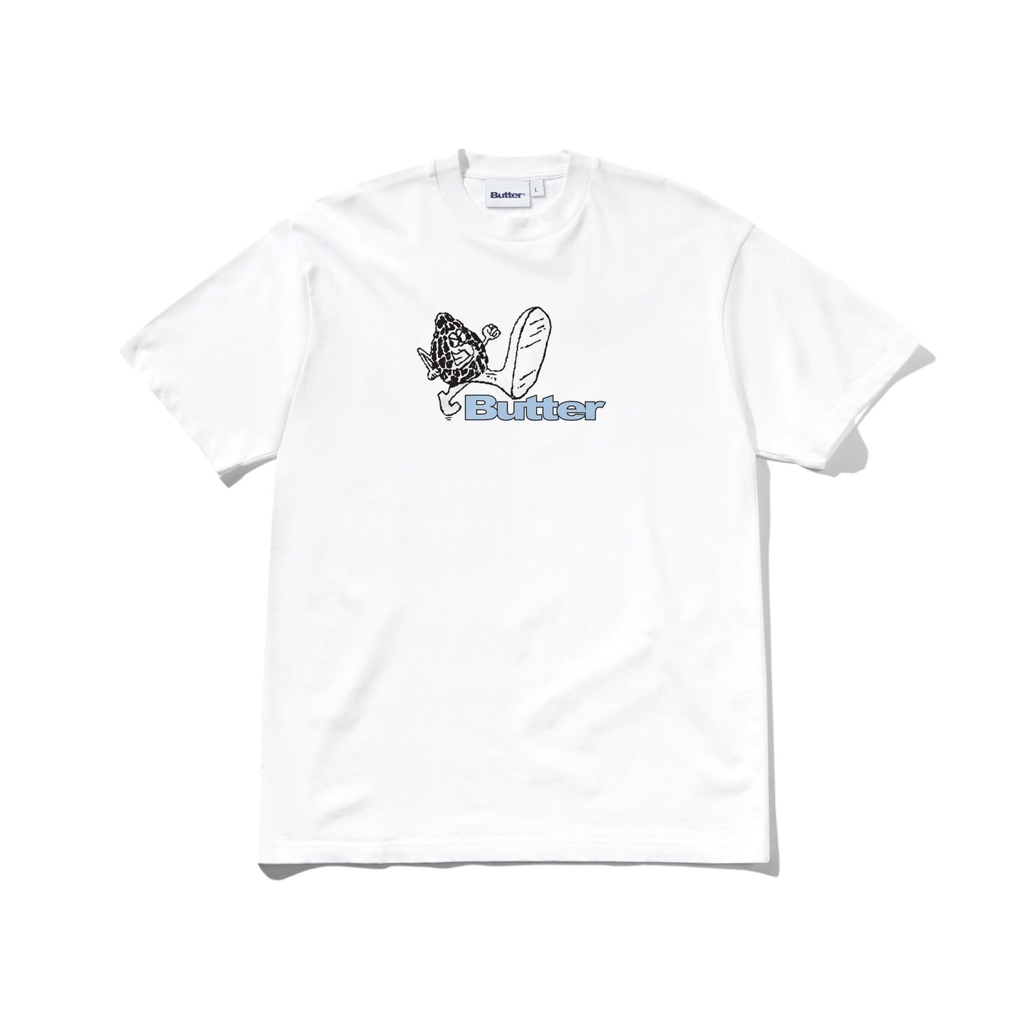 Butter Goods Steppin' Logo T-Shirt White