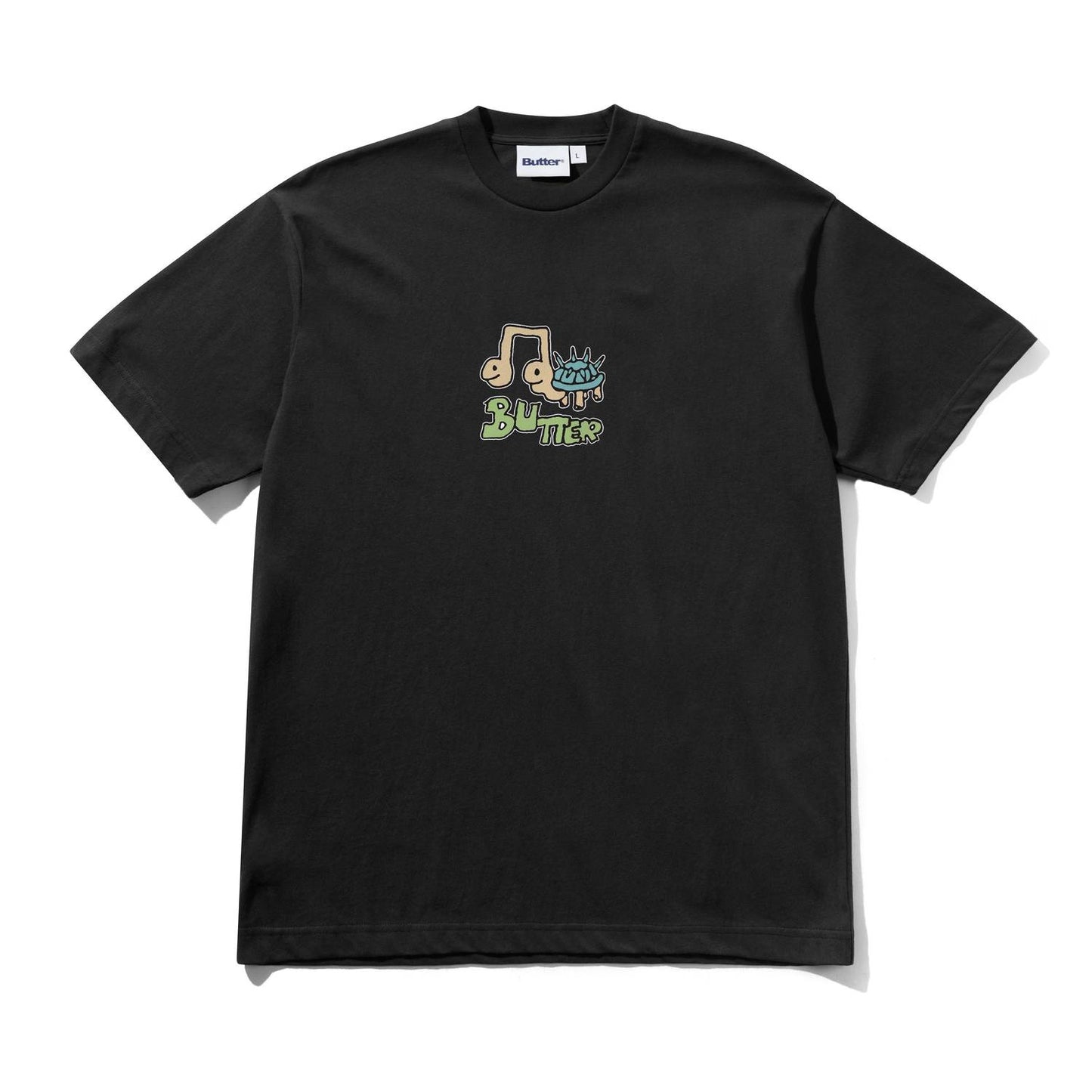 Butter Goods Turtle T-Shirt Black