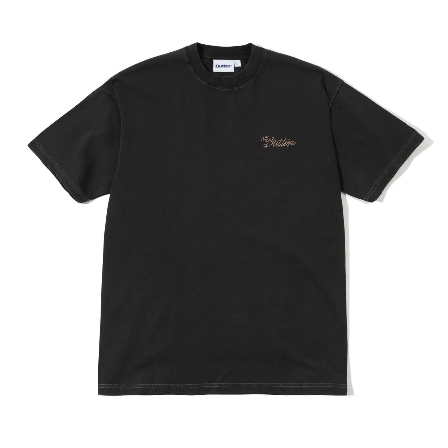 Butter Goods Jive Contrast T-Shirt Washed Black