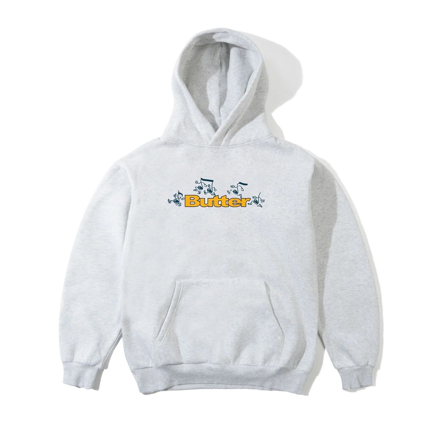 Butter Goods Tempo Logo Pullover Hood Ash