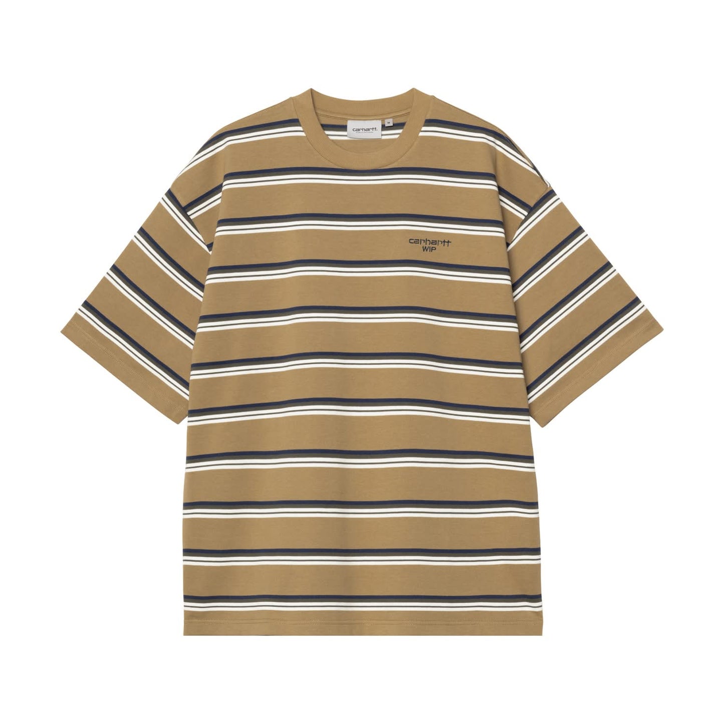 Carhartt WIP Holm T-Shirt Holm Stripe, Peanut