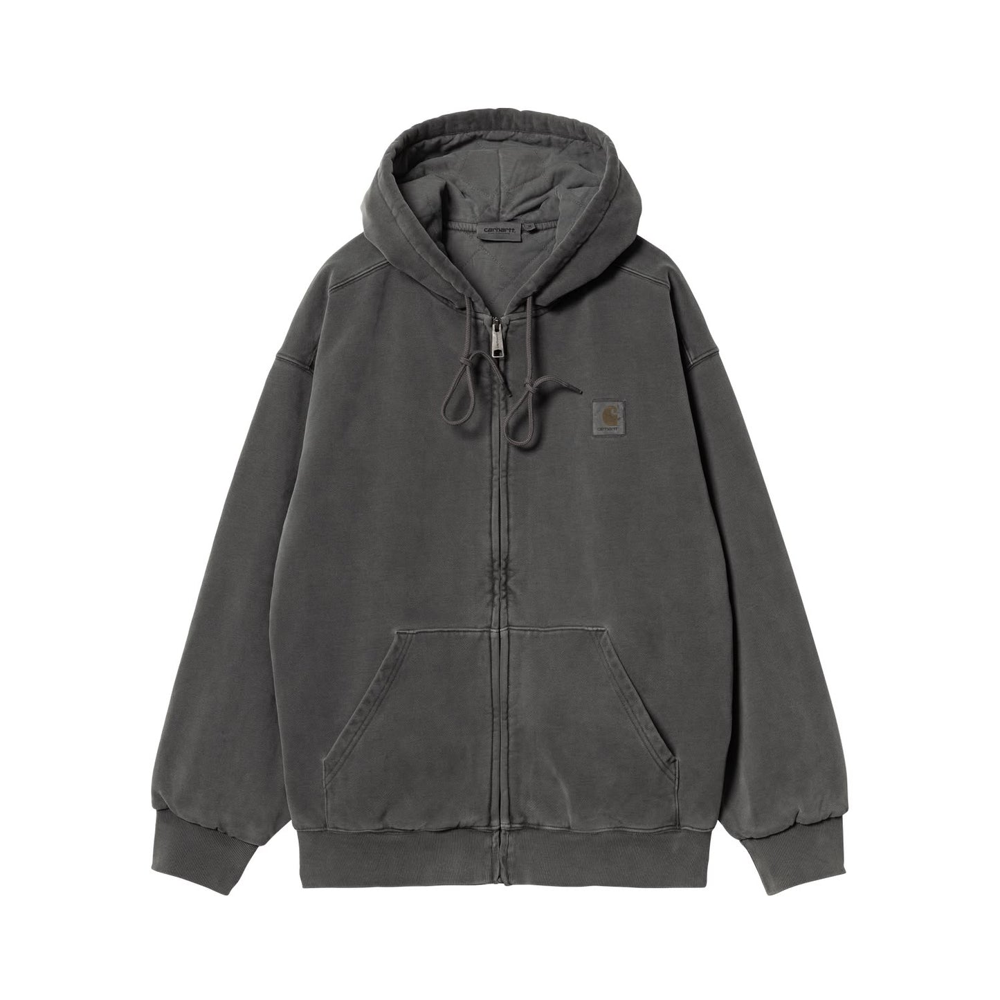 Carhartt WIP Hooded Vista Jacket Black (garment dyed)