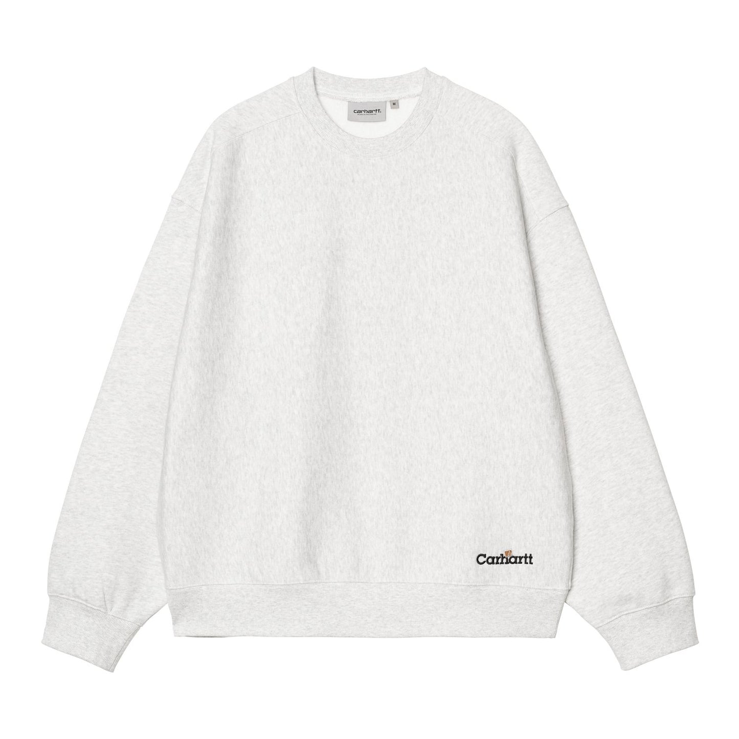 Carhartt WIP Label Script Sweat Ash Heather
