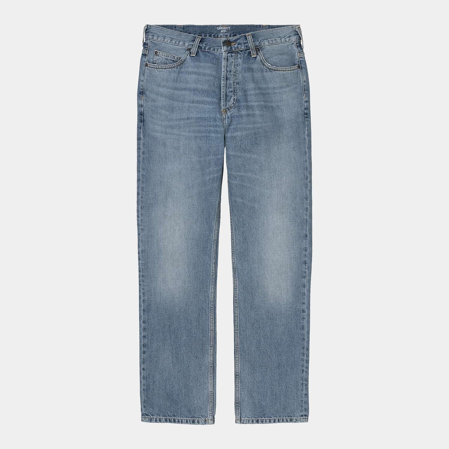 Carhartt WIP Marlow Pant 'Edgewood' Blue Worn Bleached
