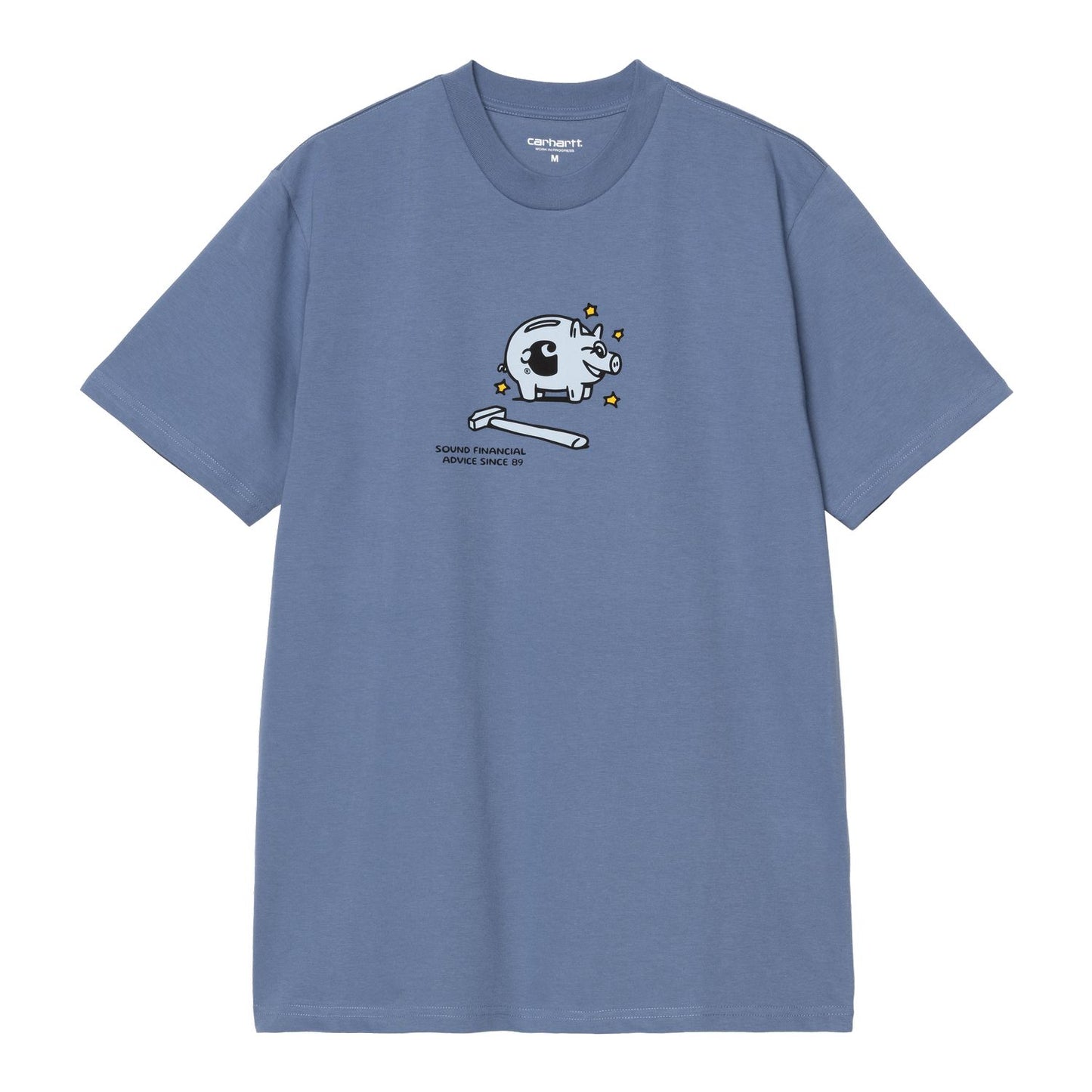 Carhartt WIP Piggybank T-Shirt Blue Iris