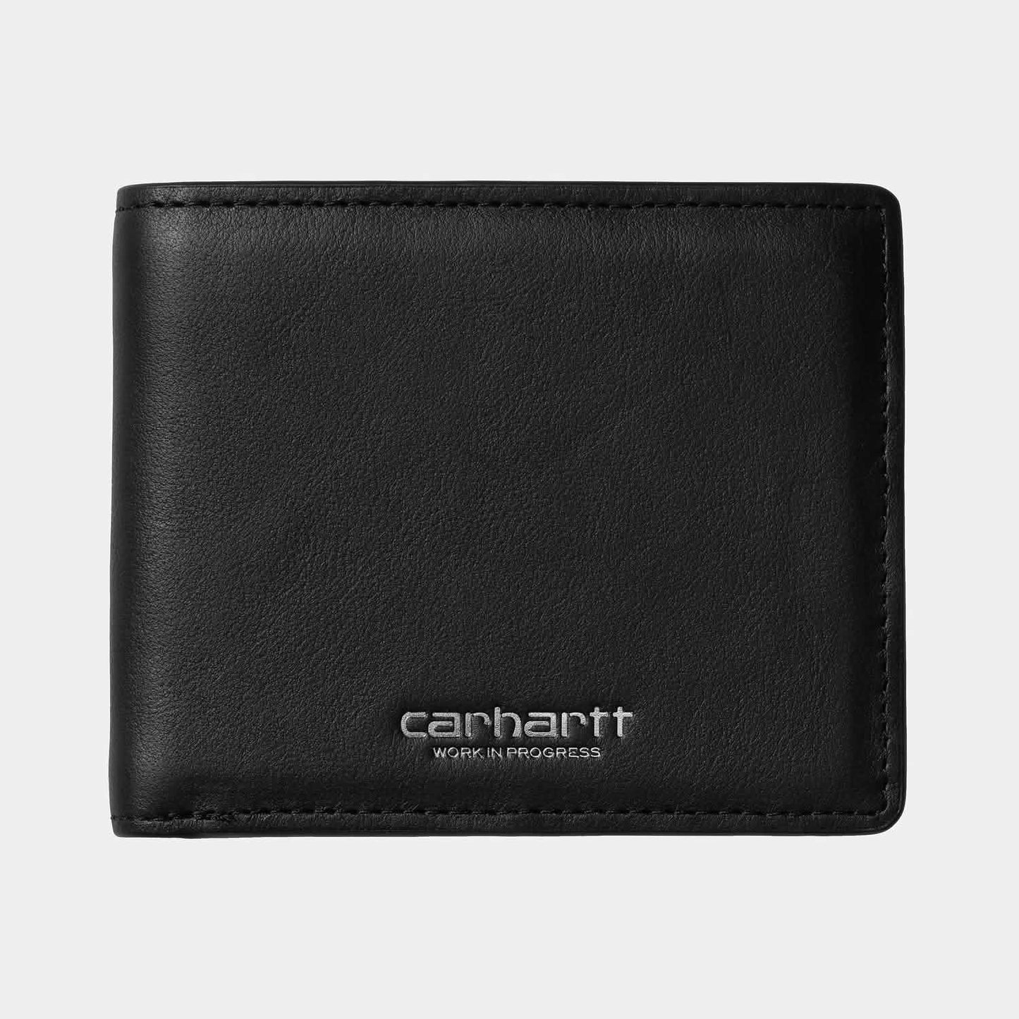 Carhartt WIP Vegas Billfold Wallet Black Silver