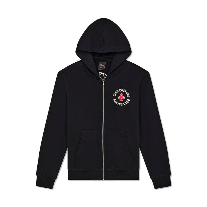 Deus Ex Machina Basto Zip Hoodie Black