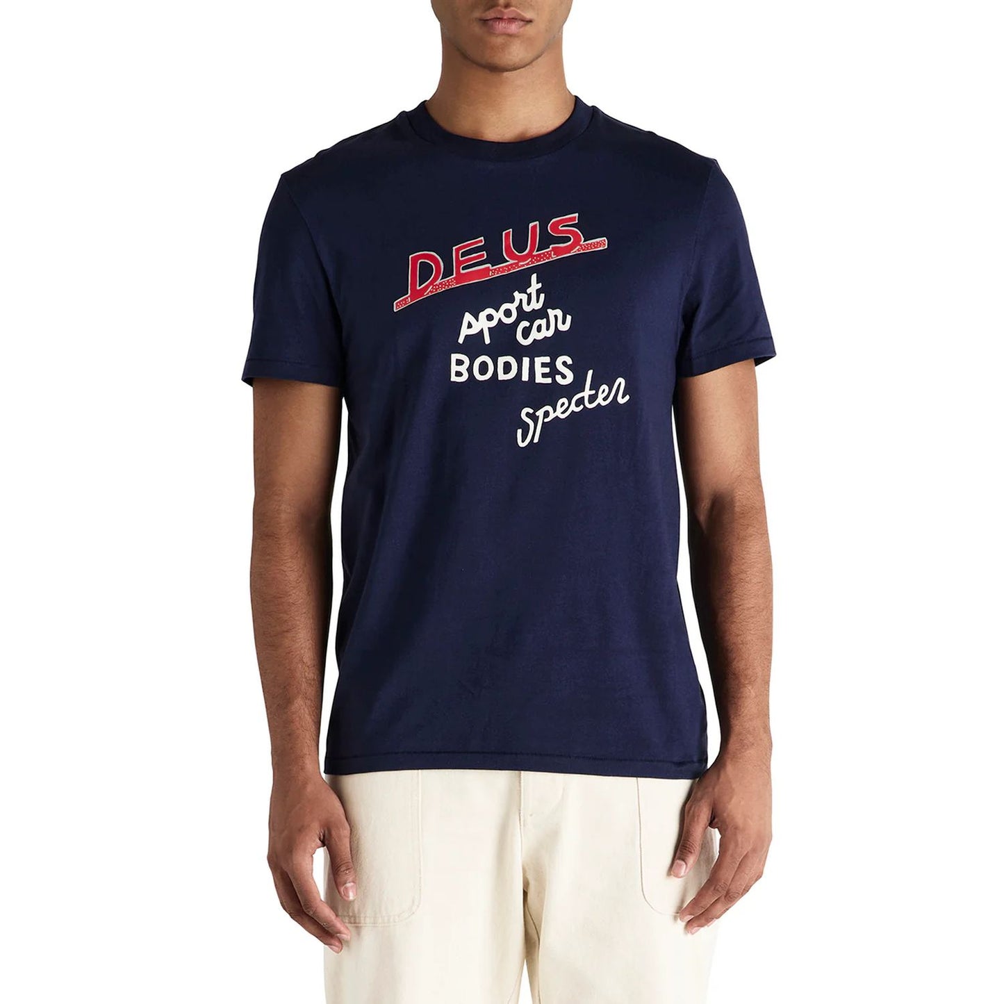 Deus Ex Machina Specter Workshop T-Shirt Azure Navy