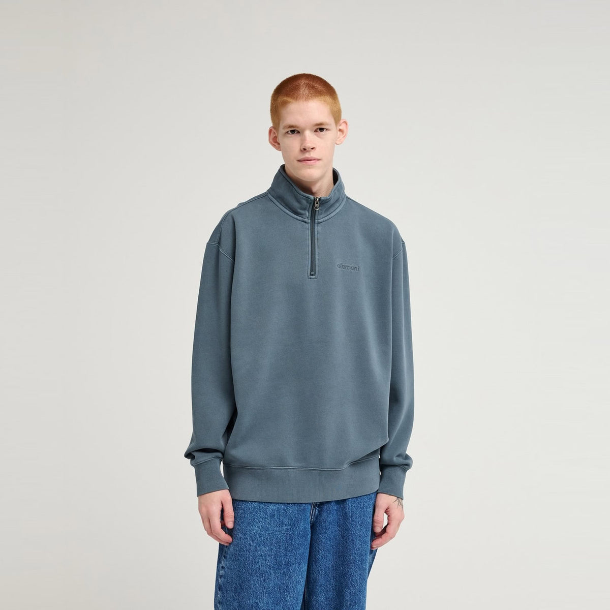 Element Lowcase Pigment Half Zip Sweatshirt