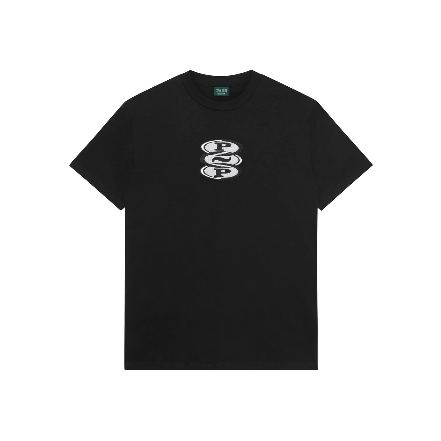 Pass~Port Hoops Organic T-Shirt Black