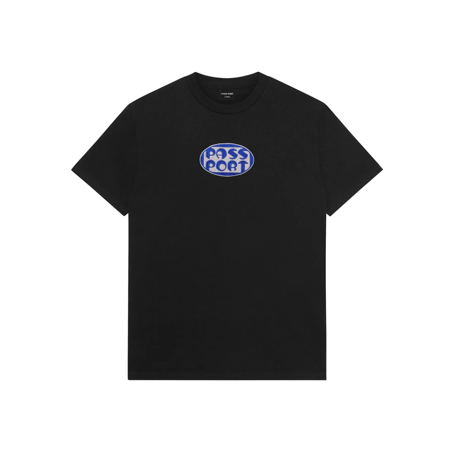 Pass~Port Rounded T-Shirt Black