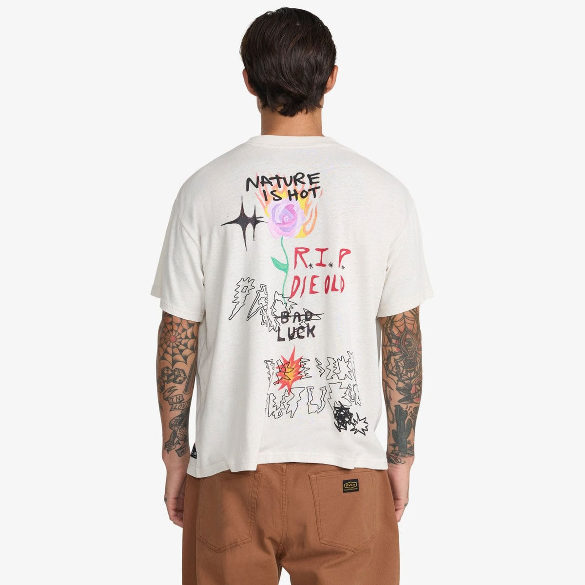 RVCA Dani Miller Ride The Wave Hemp T-Shirt