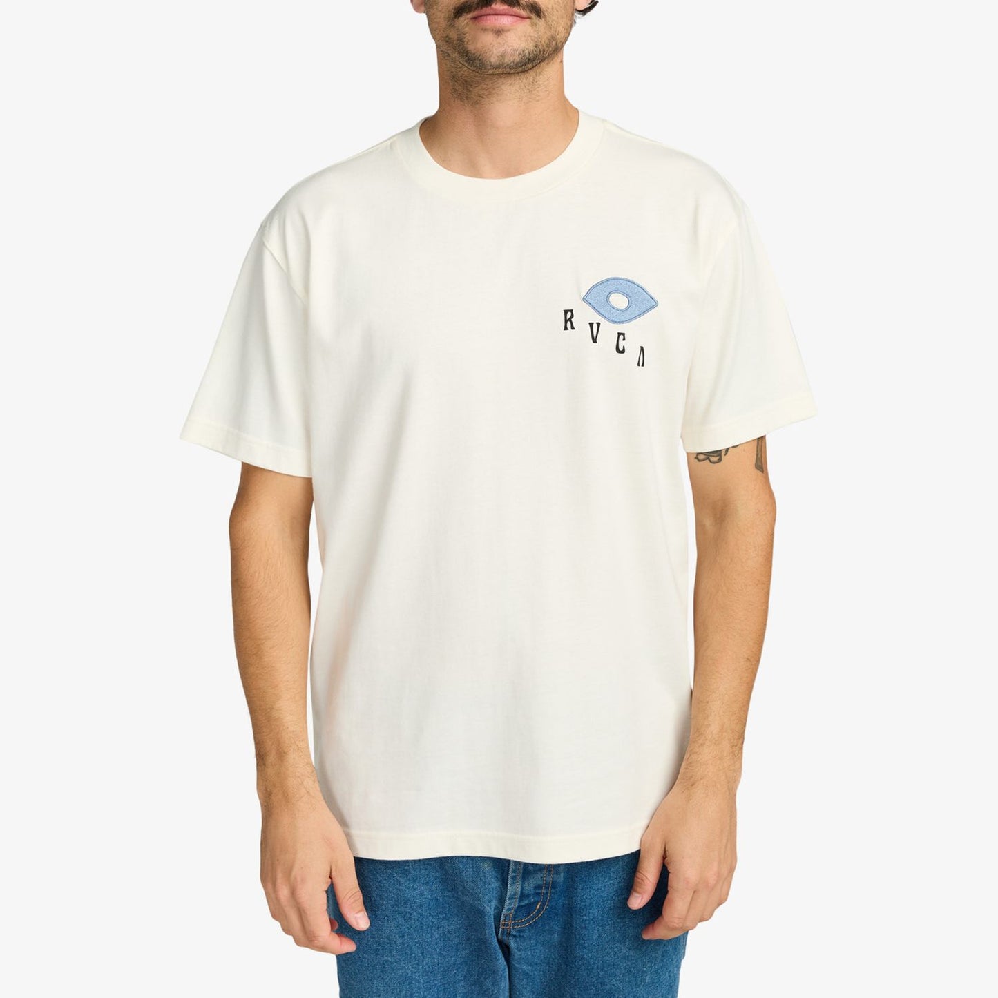 RVCA Keep Growing T-Shirt Antique White