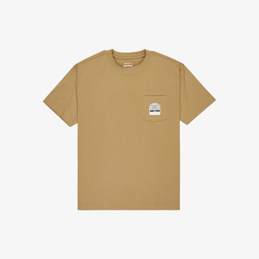 RVCA Palmcrest T-Shirt Coyote