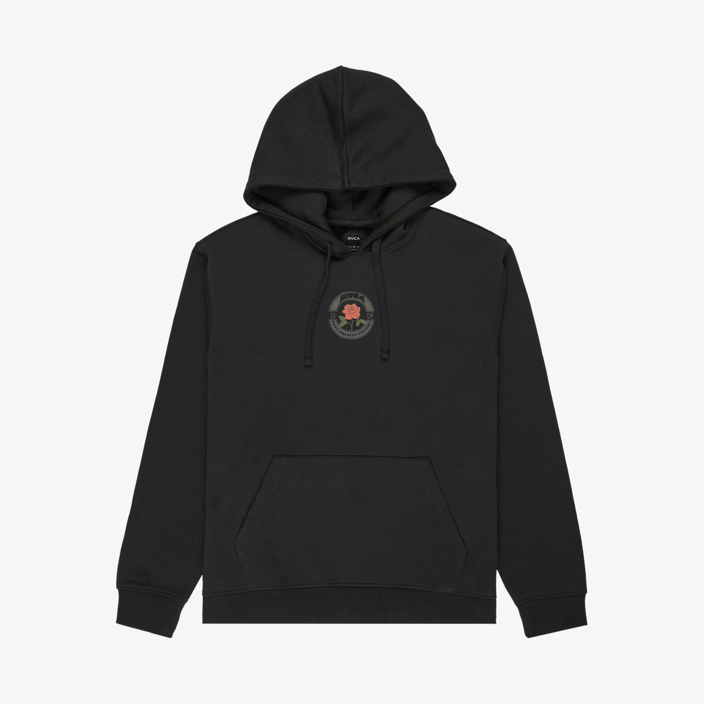 RVCA Roses Poster Hoodie Black