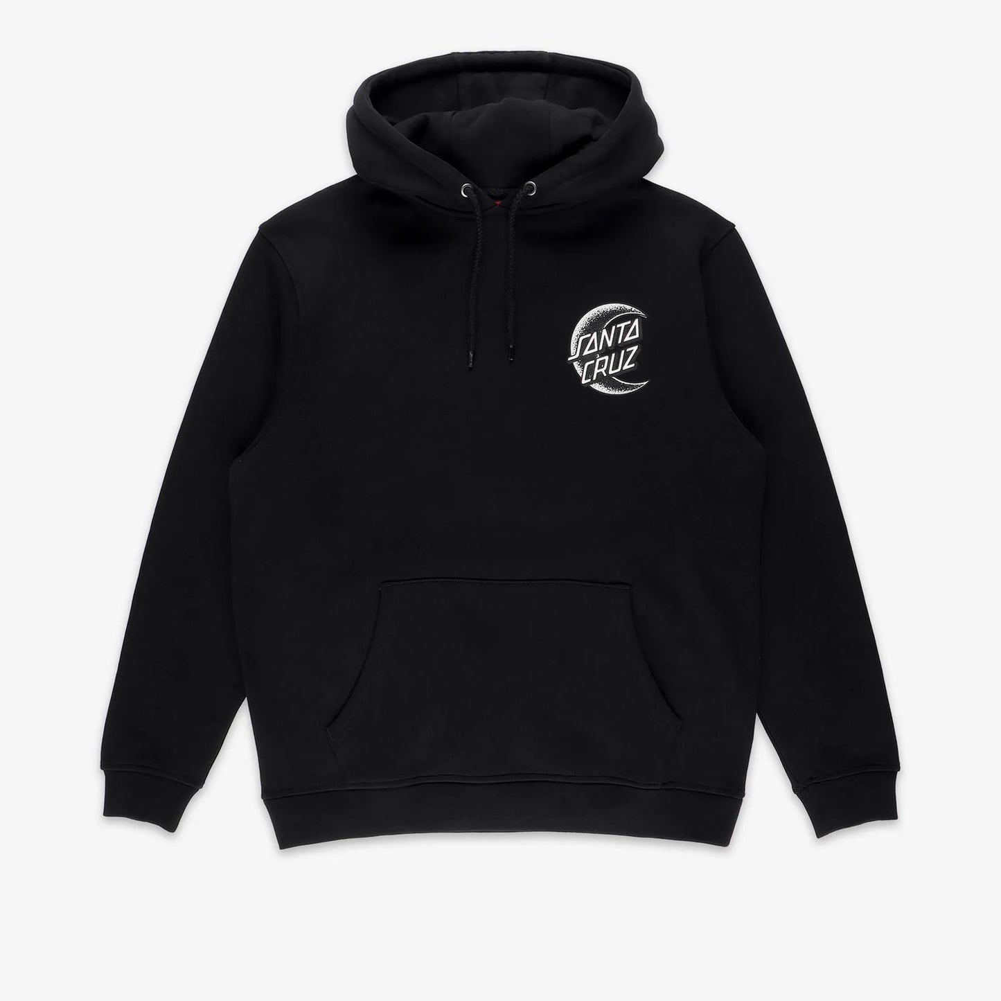Santa Cruz Crescent Bone Hand Hoodie Black