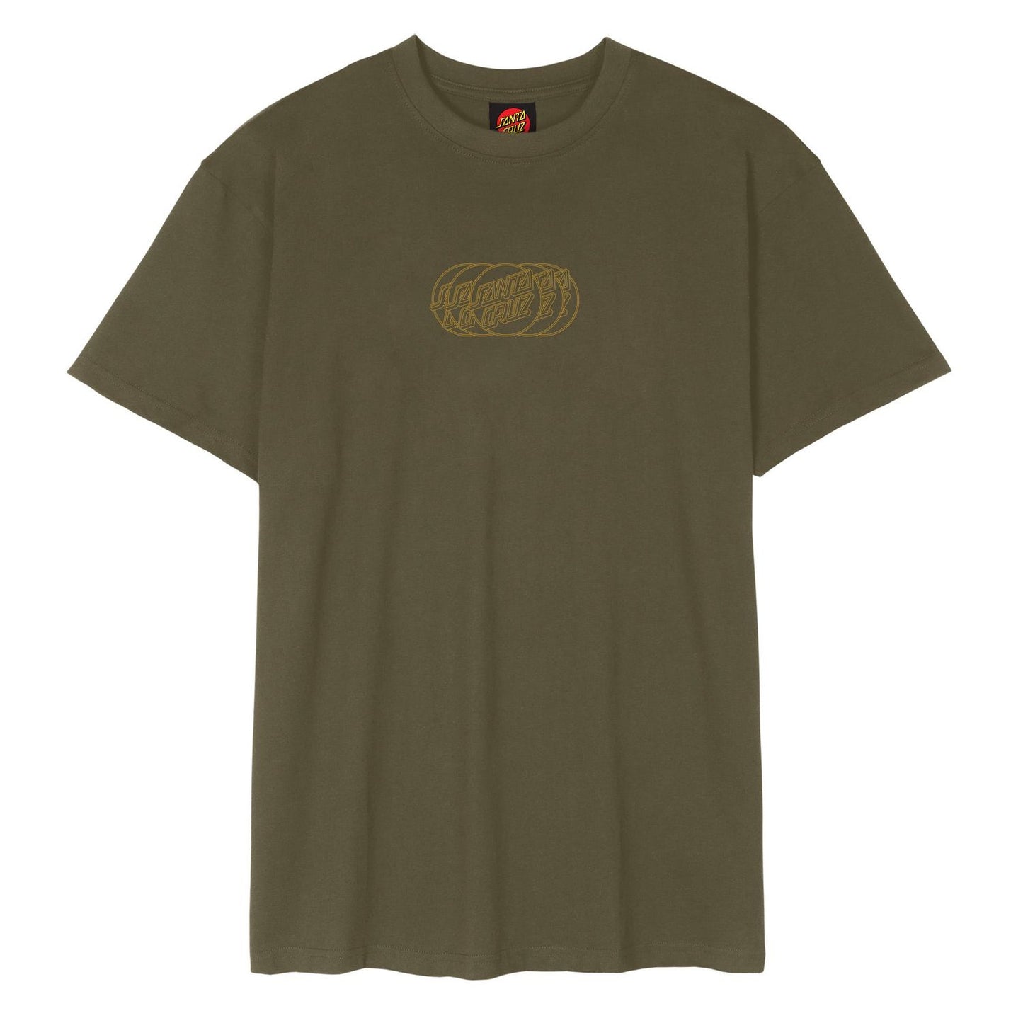 Santa Cruz Pace Occult T-Shirt Uniform Green