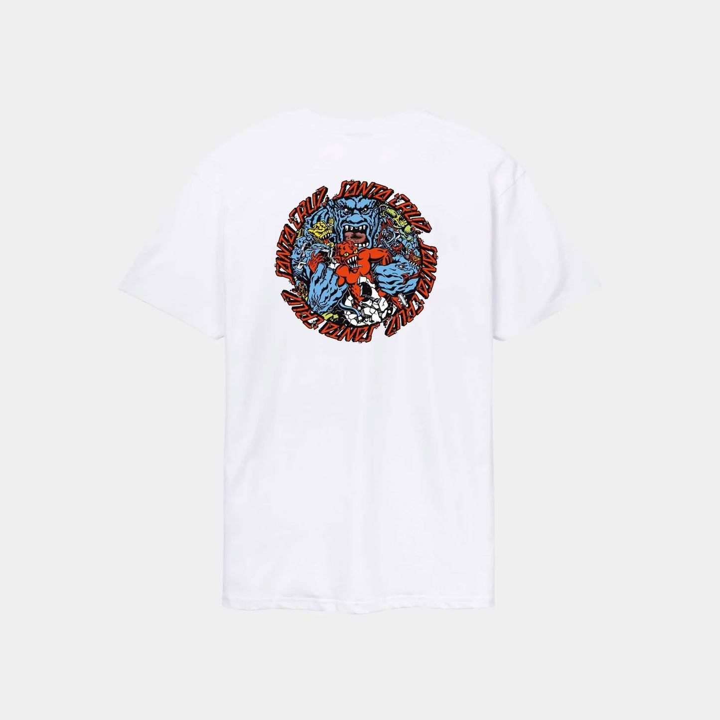Santa Cruz Roskopp Monster Strip T-Shirt