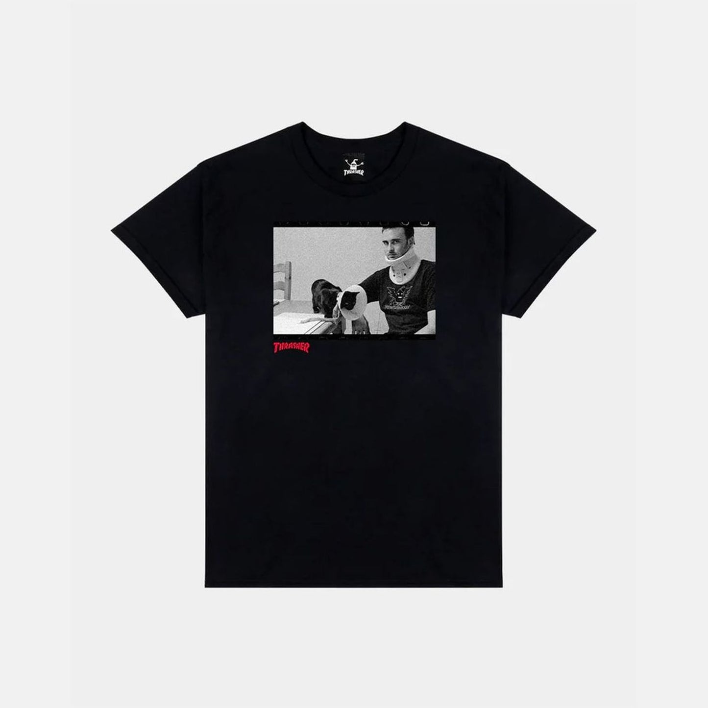 Thrasher X Toy Machine Templeton T-Shirt Black