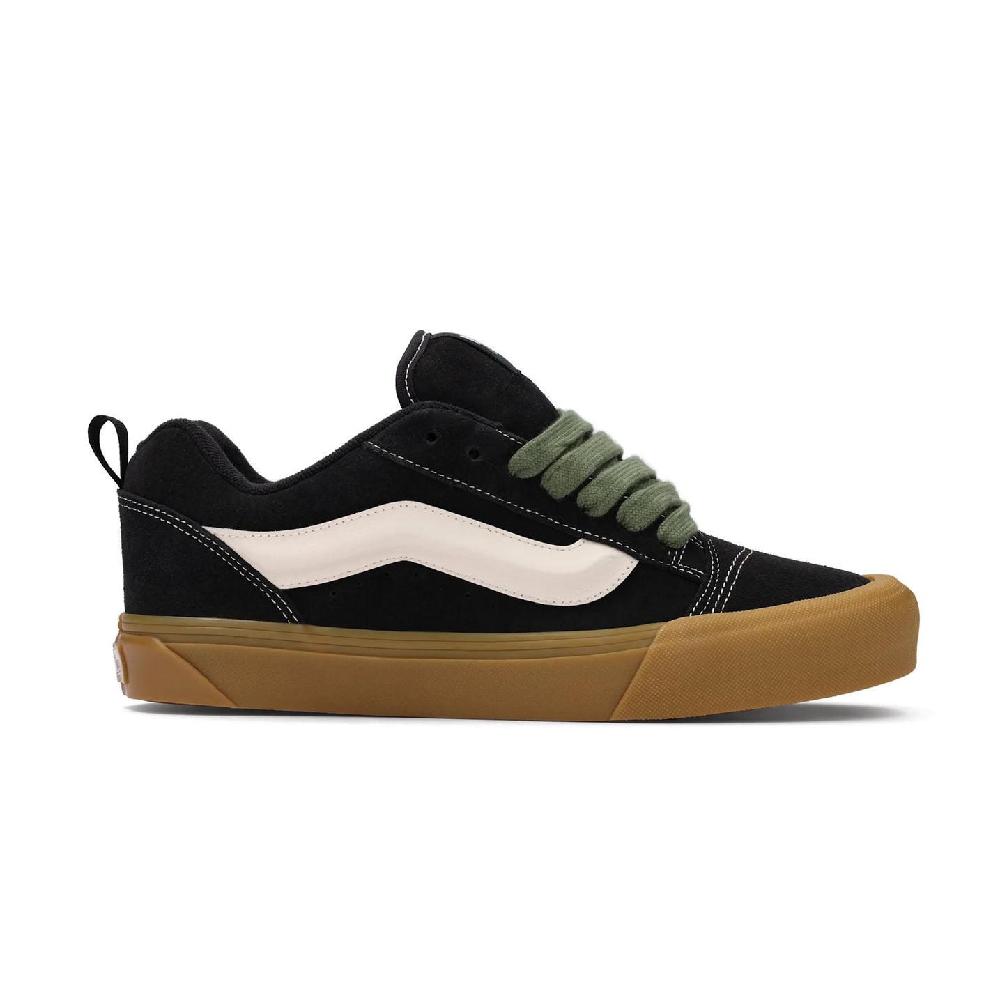 Vans Knu Skool Shoes Pop Black Green