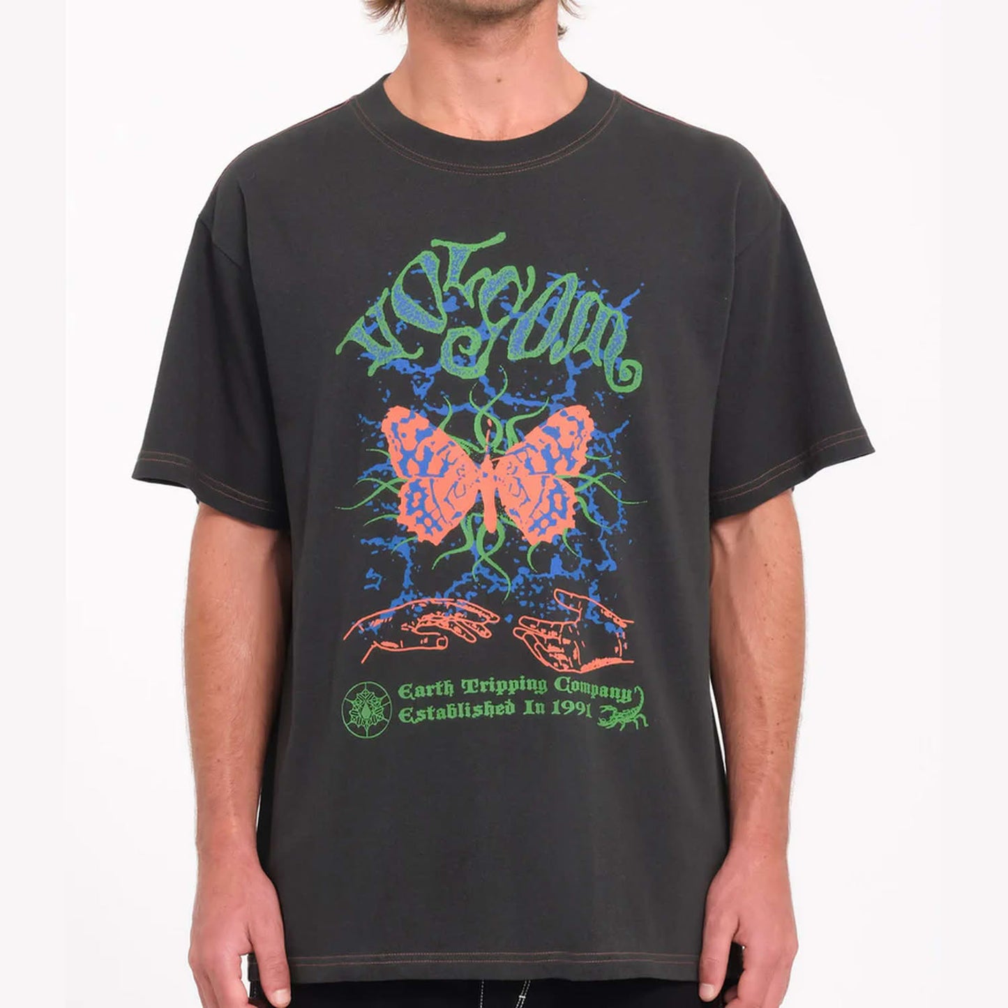 Volcom Diabolical Inheritance T-Shirt Stealth