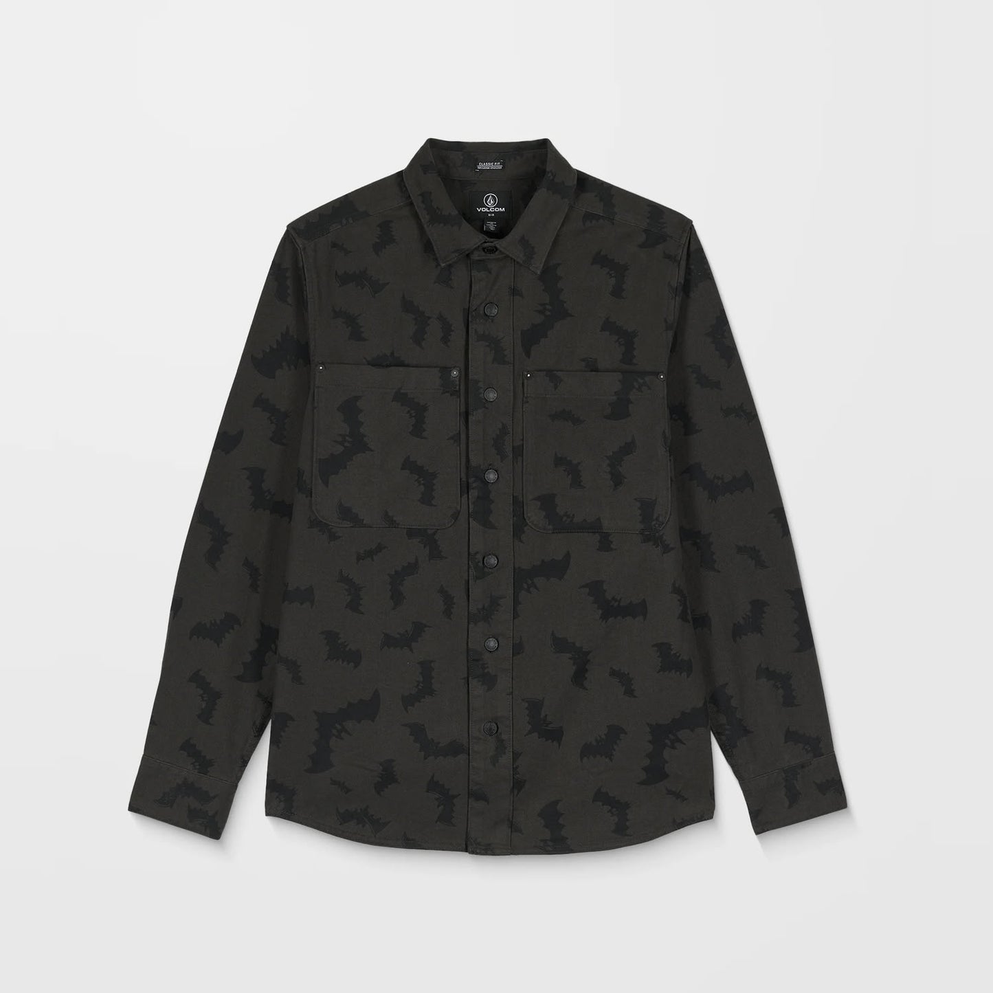 Volcom J.J. Villard Shirt Black Rinsed