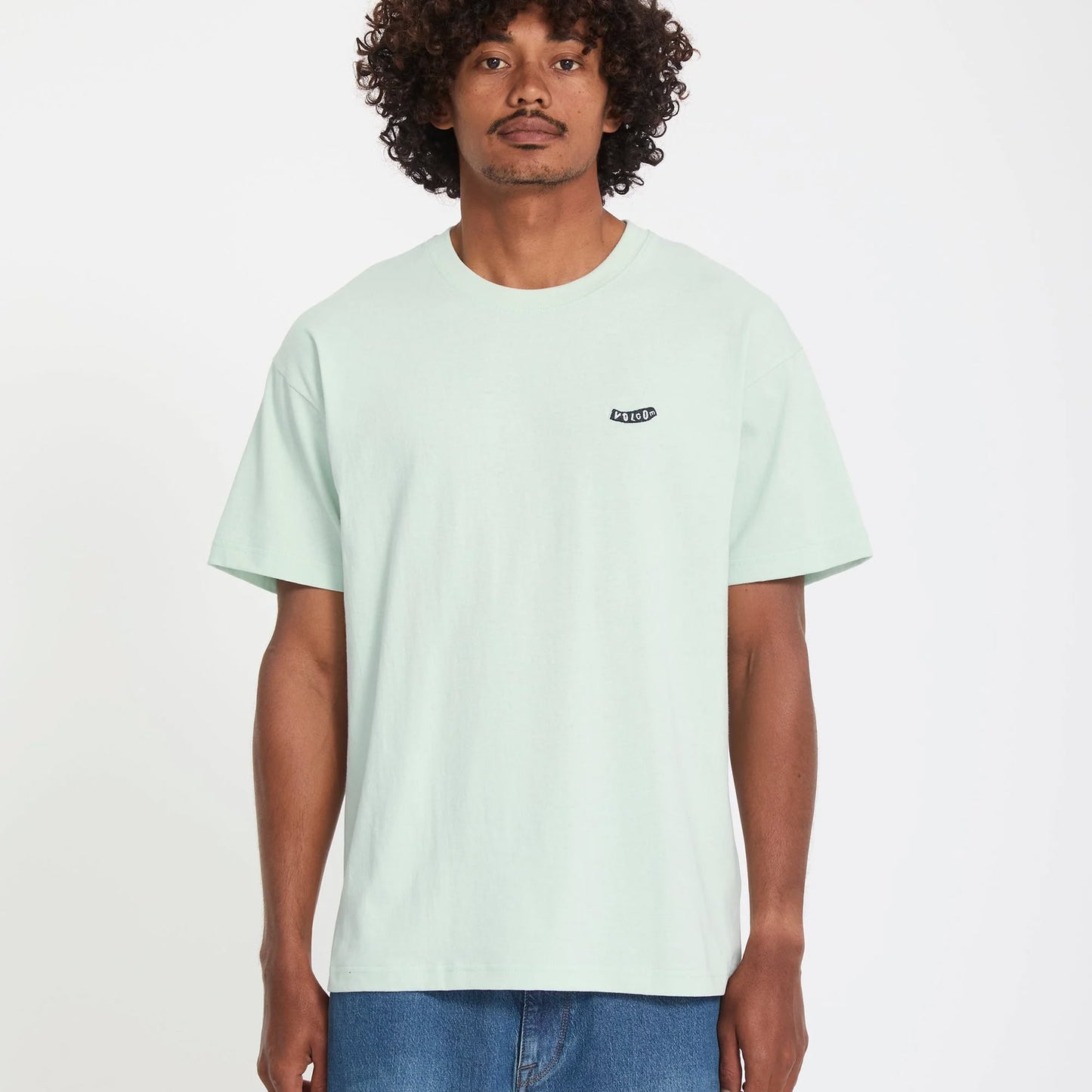 Volcom Pistol Stone T-Shirt Pale Aqua