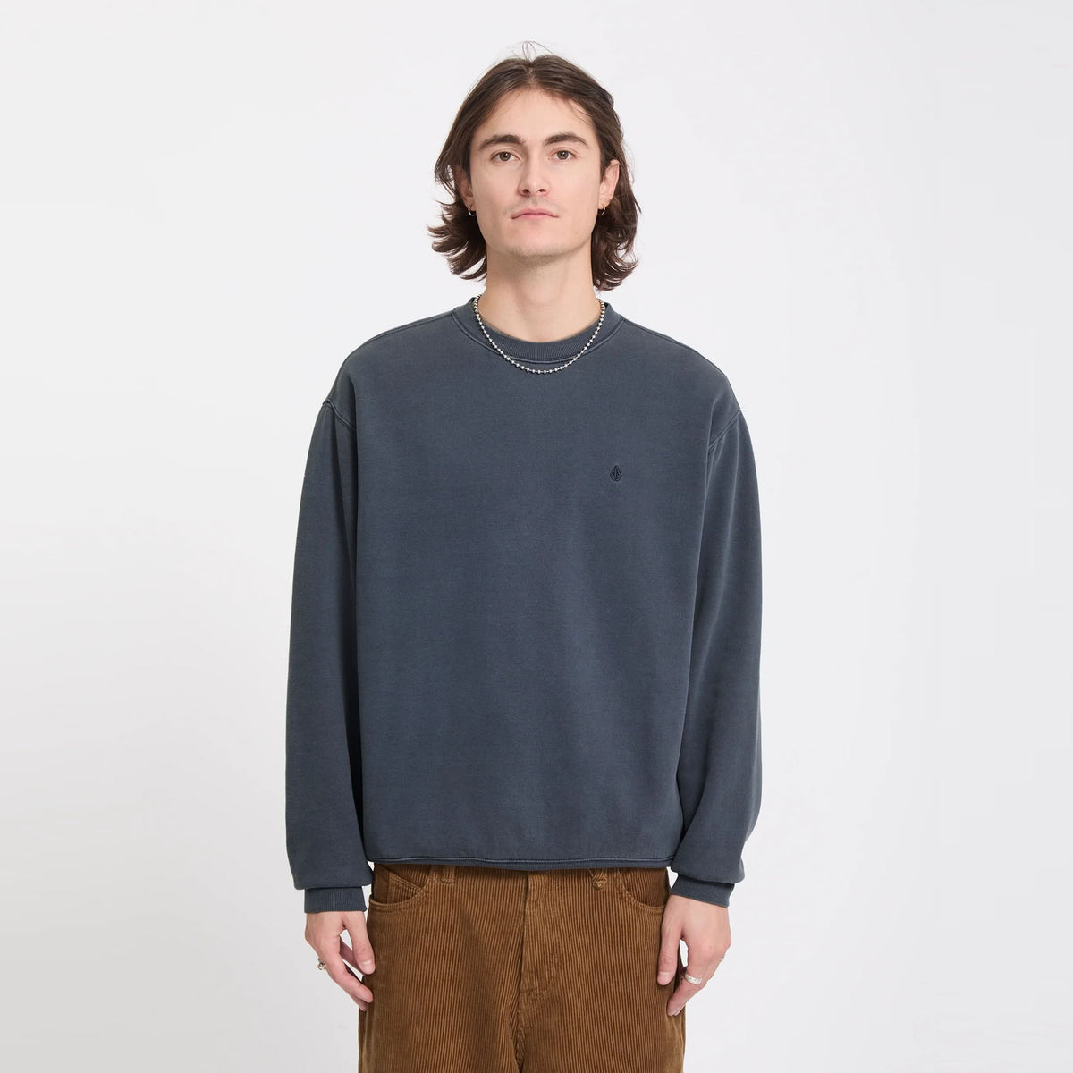 Volcom Single Stone PW Sweatshirt Storm Blue