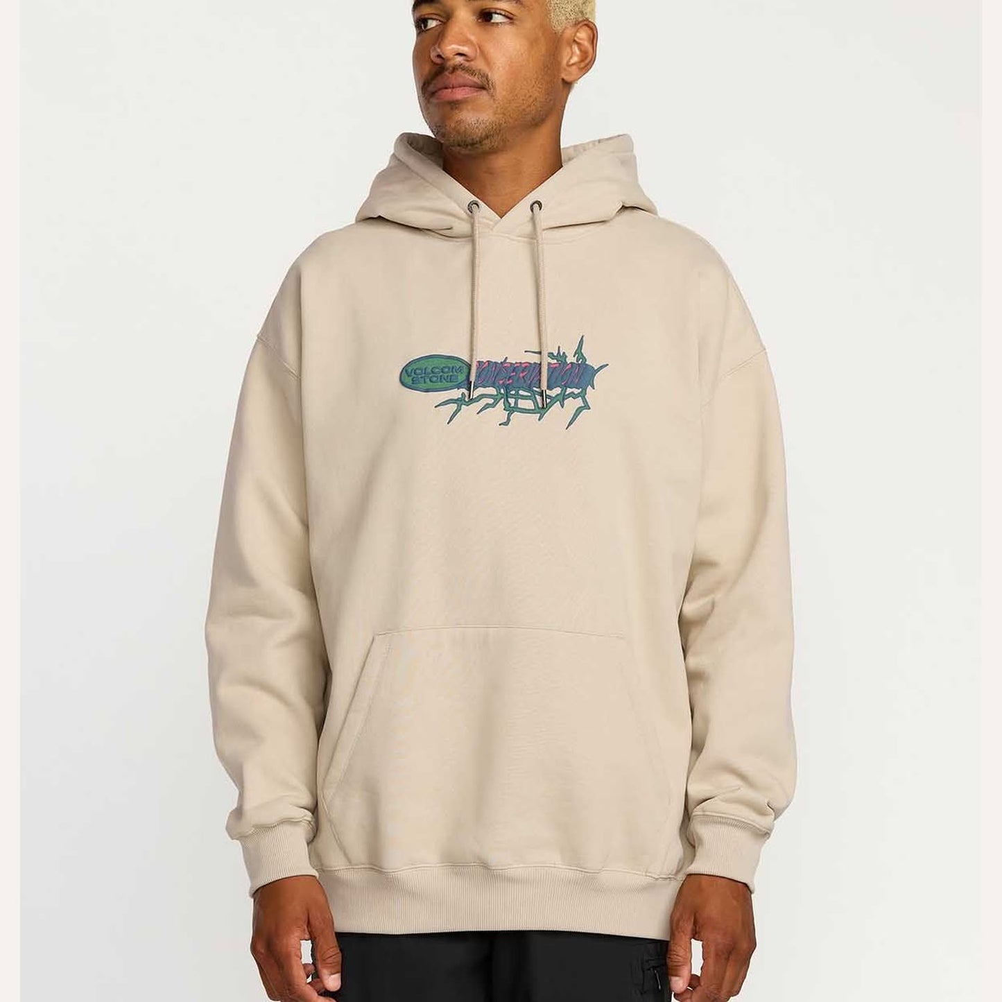 Volcom VSC Tripper Hoodie Light Beige
