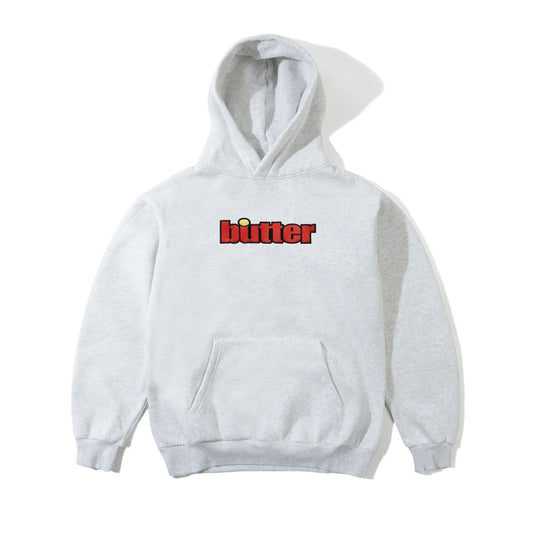 Butter Goods Ace Pullover Hood Ash