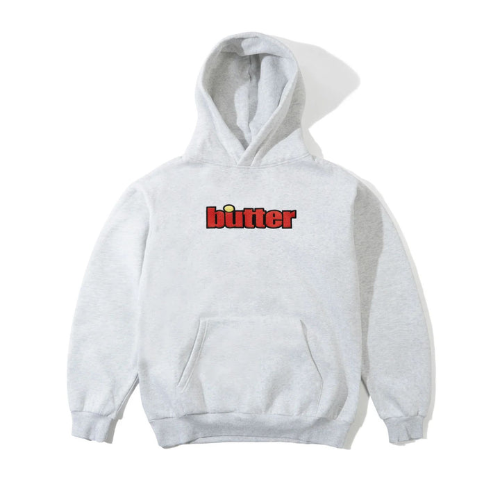 Butter Goods Ace Pullover Hood Ash