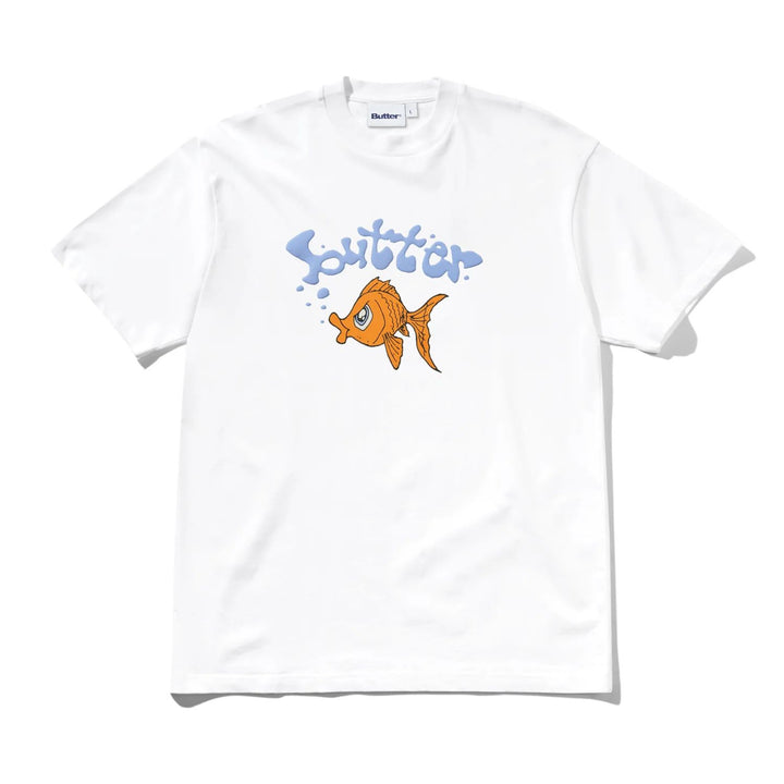 Butter Goods Goldfish T-Shirt White
