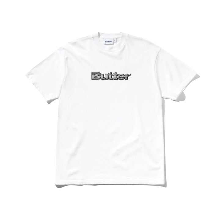 Butter Goods Alloy Logo T-Shirt White