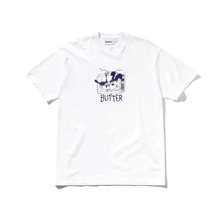 Butter Goods Channel T-Shirt White