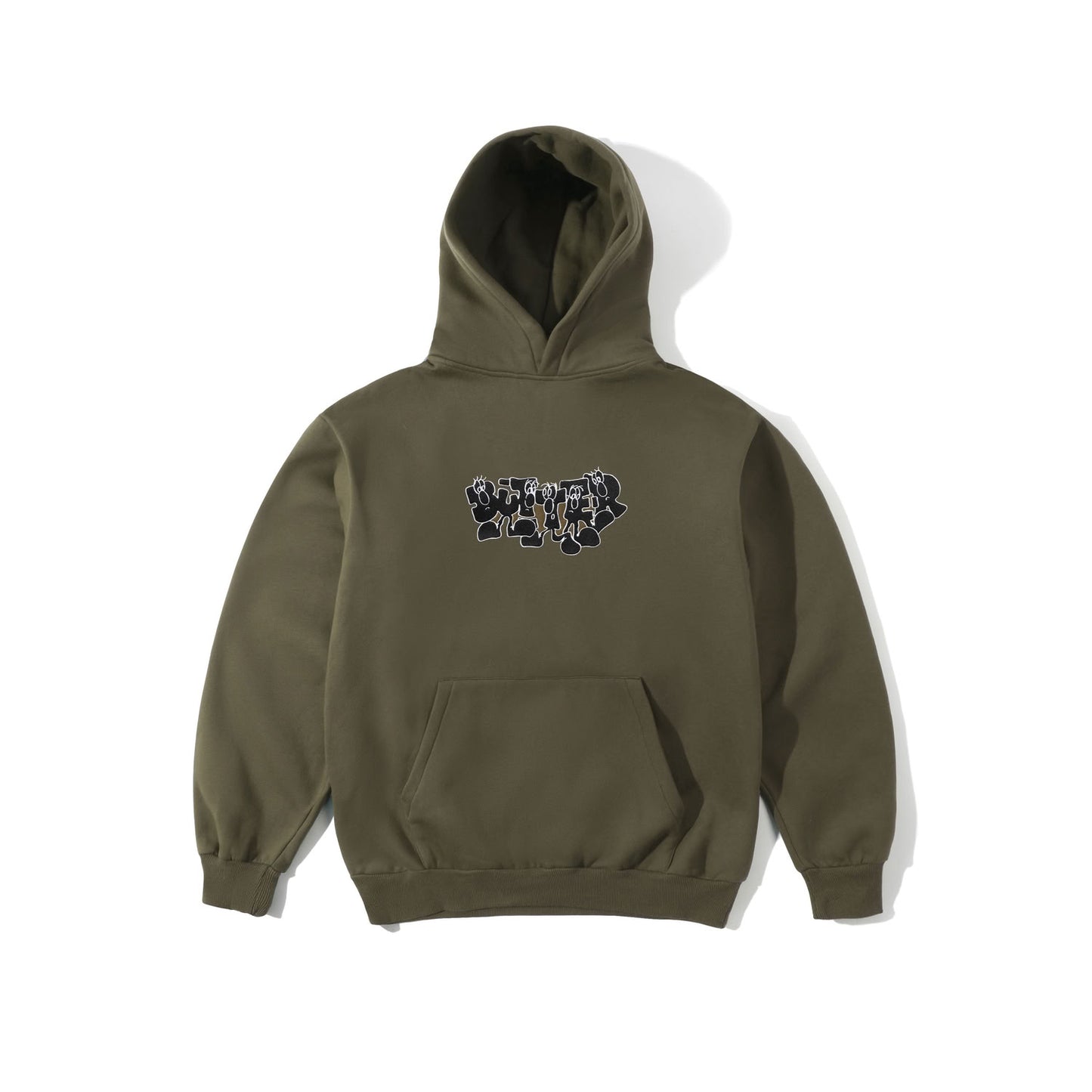 Butter Goods Character Pullover Hoodie Army