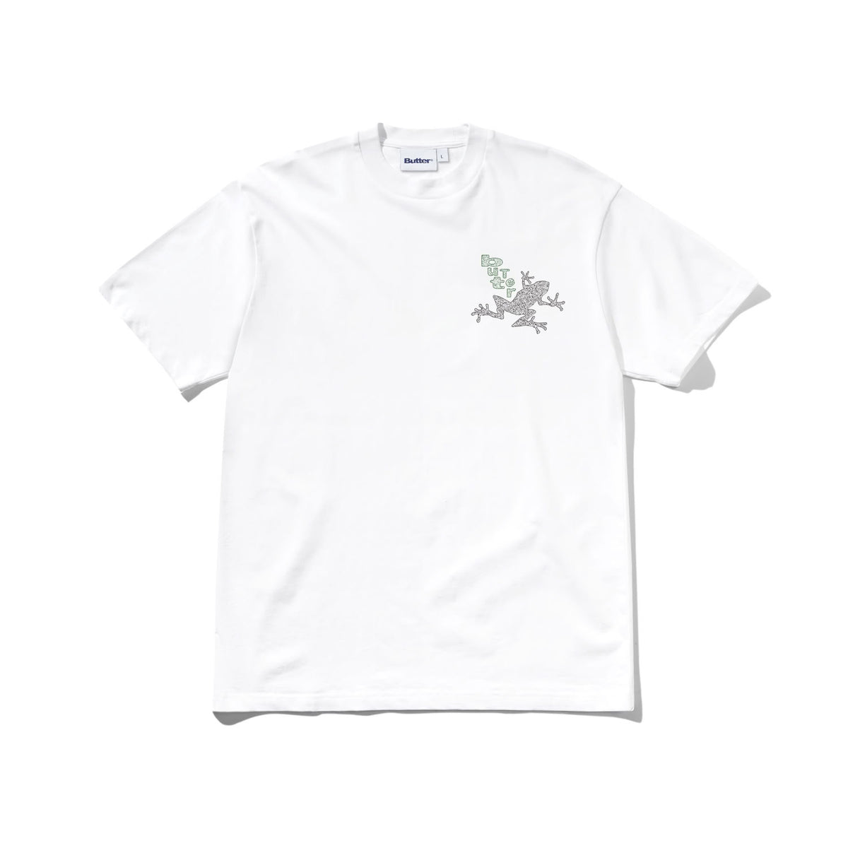 Butter Goods Croaker T-Shirt White