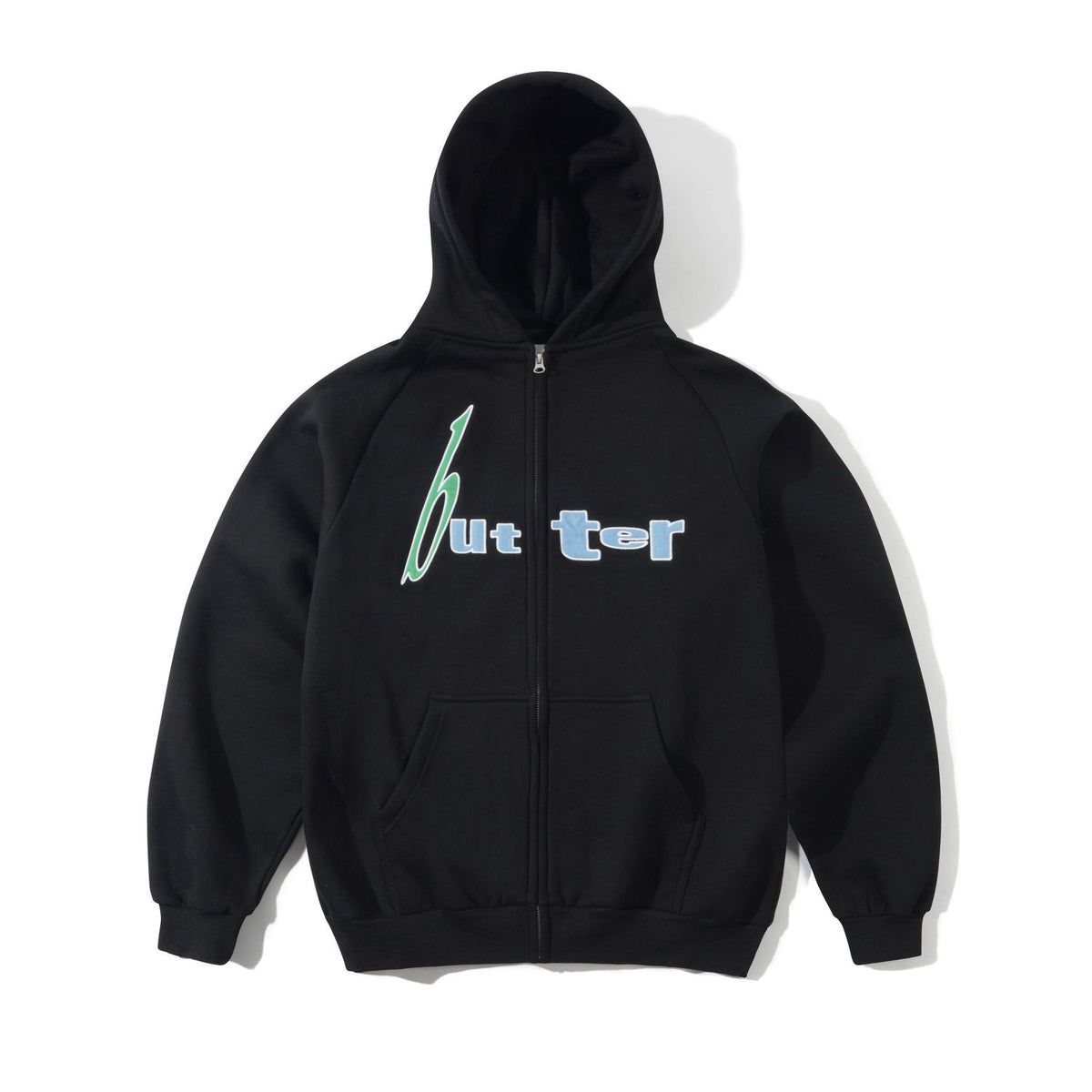 Butter Goods Device Zip-Hoodie Black