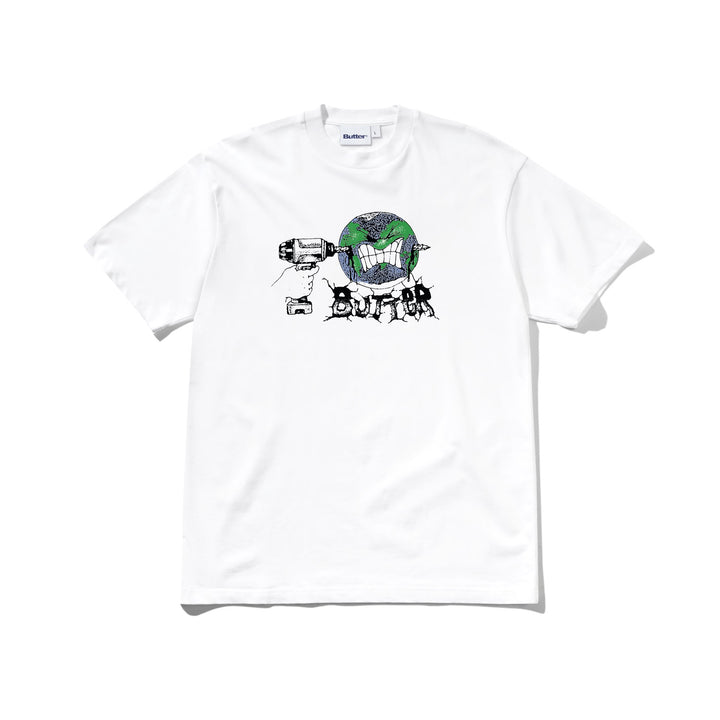 Butter Goods Drill T-Shirt White