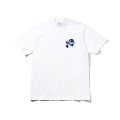 Butter Goods Footprints T-Shirt White